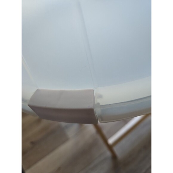 Cupcake Cake Food Stand Holder Display Pan Metal w Lid Handles Portable Home - Picture 15 of 16